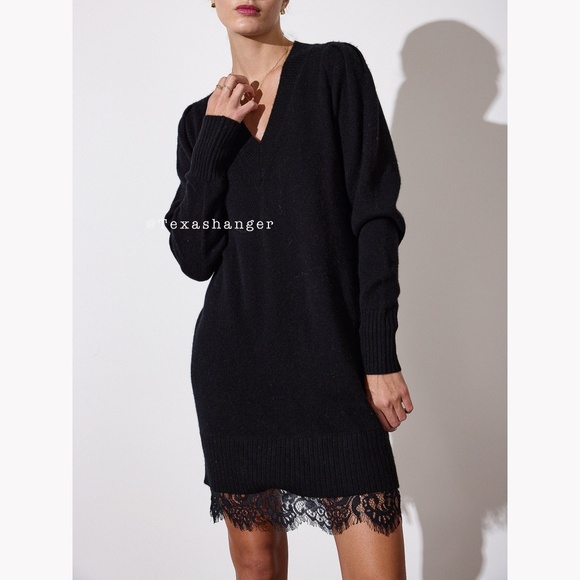 NWT Brochu Walker The Elisa Lace Looker Dress XS Black - Picture 6 of 14